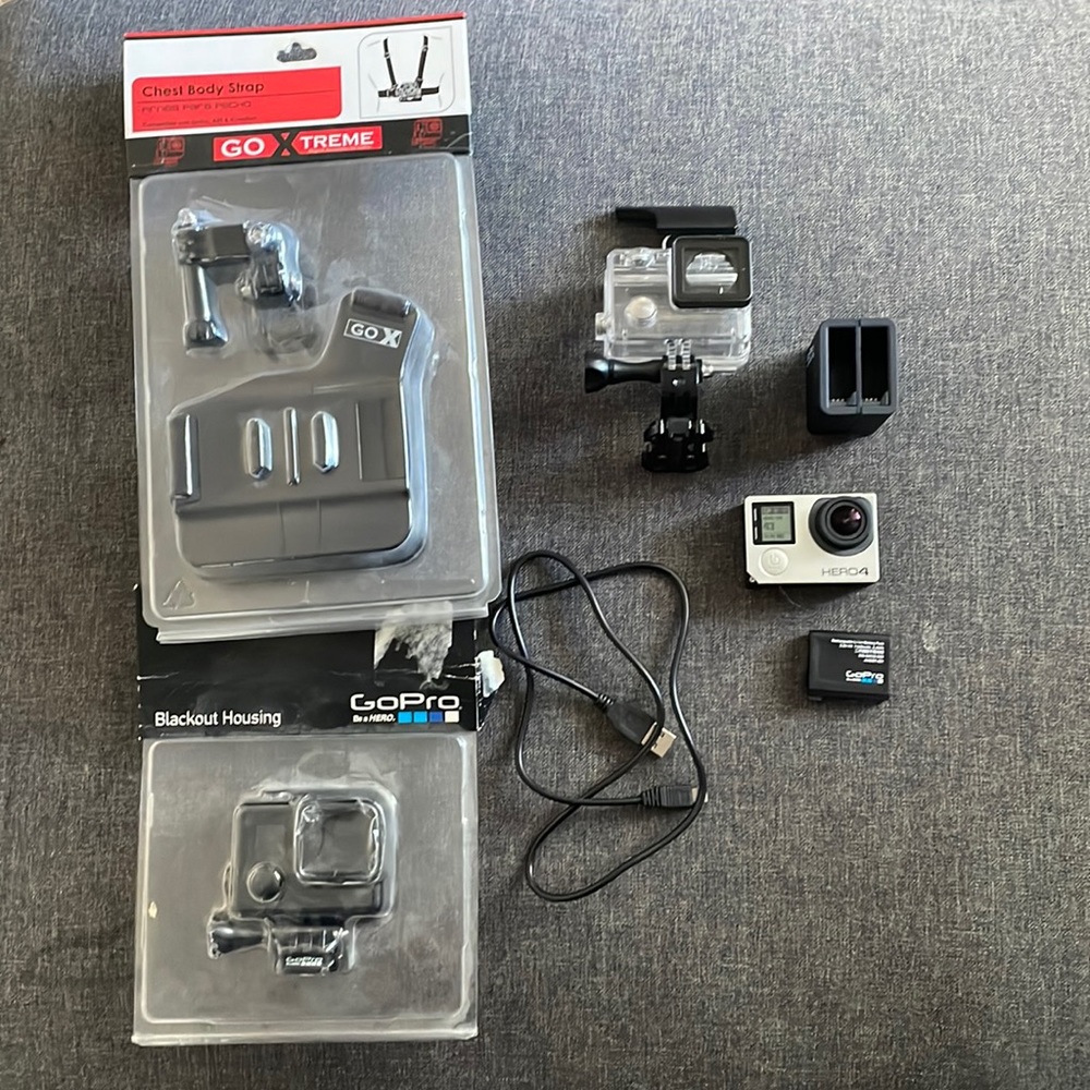 Go Pro Hero 4 Silver